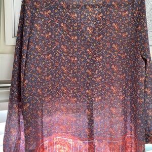 Paisley Long Sleeved Blouse